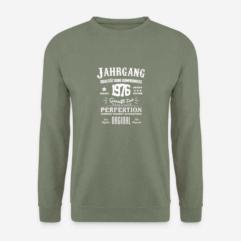 Original Jahrgang 1976 - Unisex Pullover - Armeegrün