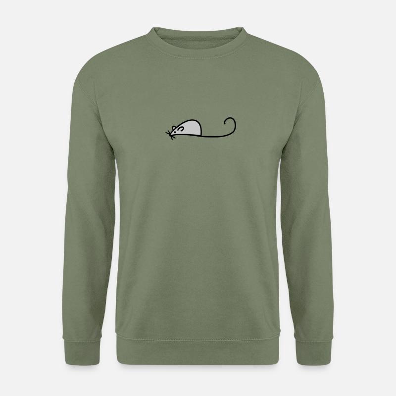 Maus - Unisex Pullover - Armeegrün