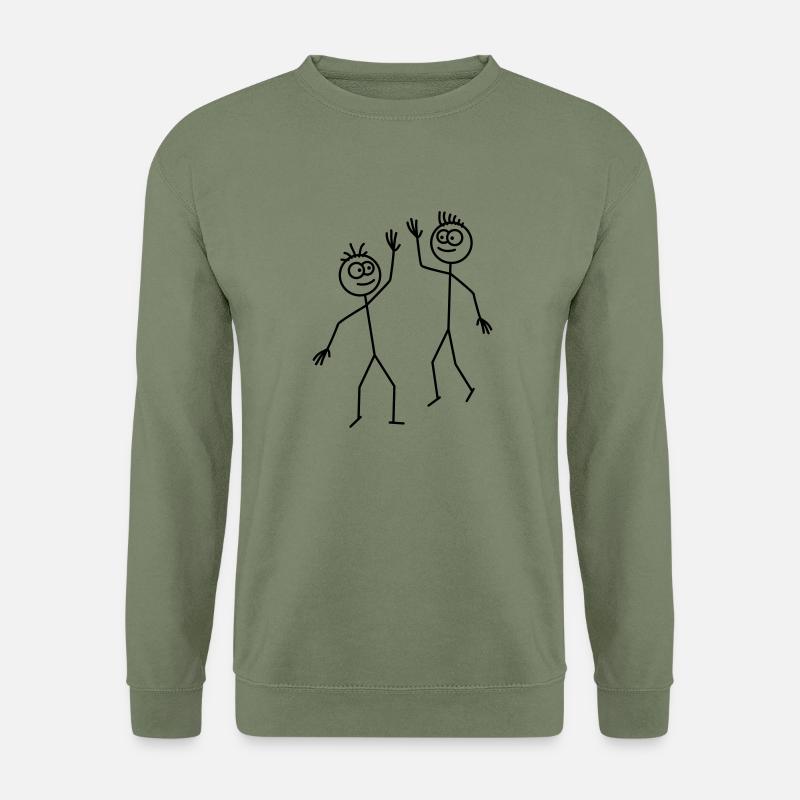 Friends - Unisex Pullover - Armeegrün