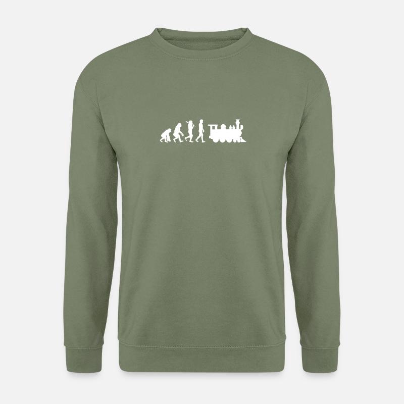 Locomotive Evolution - Unisex Sweatshirt - army green