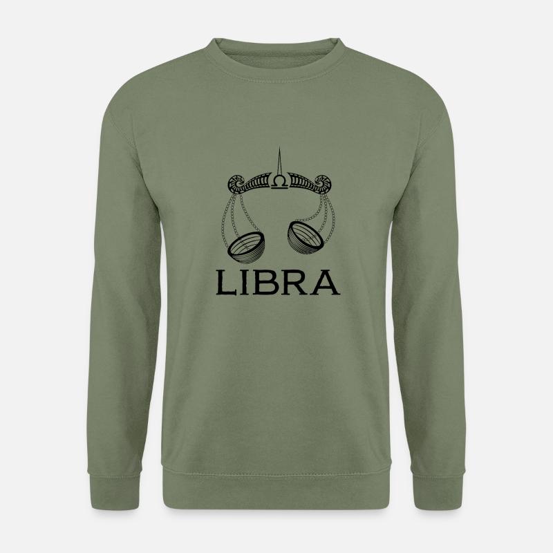 libra1s Zeichenfläche 1 - Unisex Pullover - Armeegrün