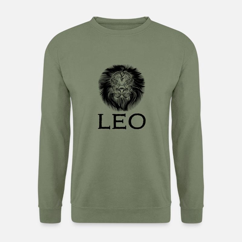 Plan de travail leo1s 1 - Sweat-shirt Unisexe - vert militaire