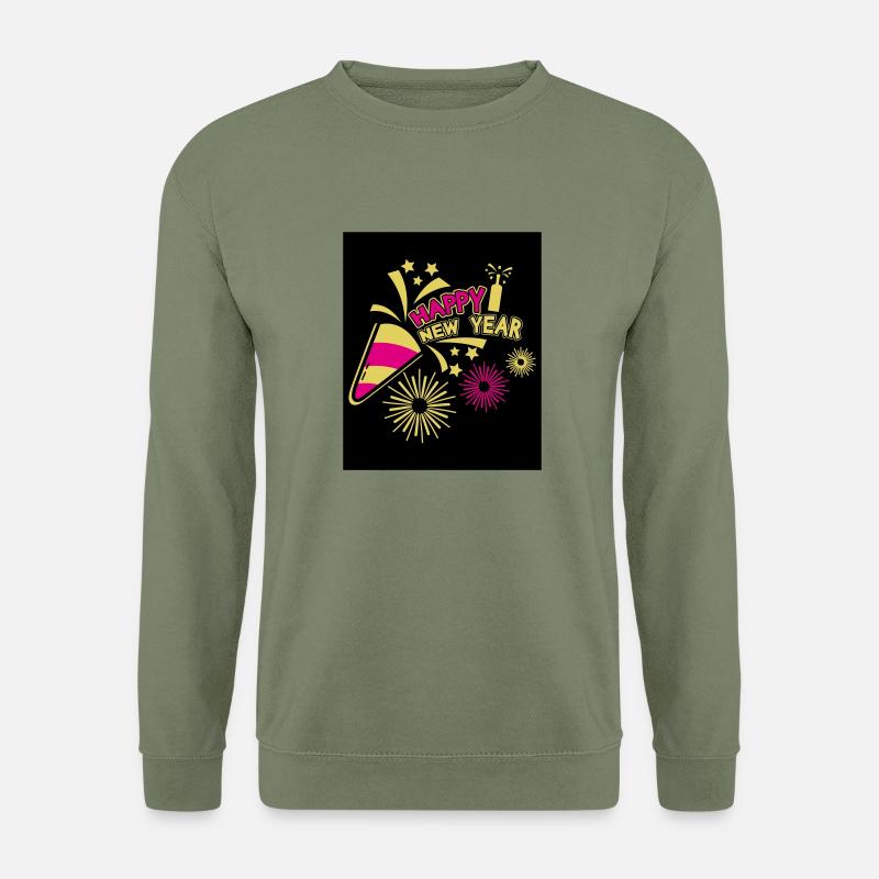 Newyear 8 - Unisex Pullover - Armeegrün