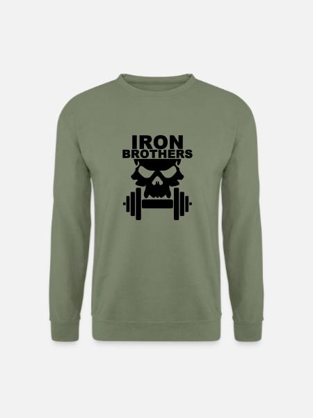 iron_brothers - Unisex Pullover - Armeegrün