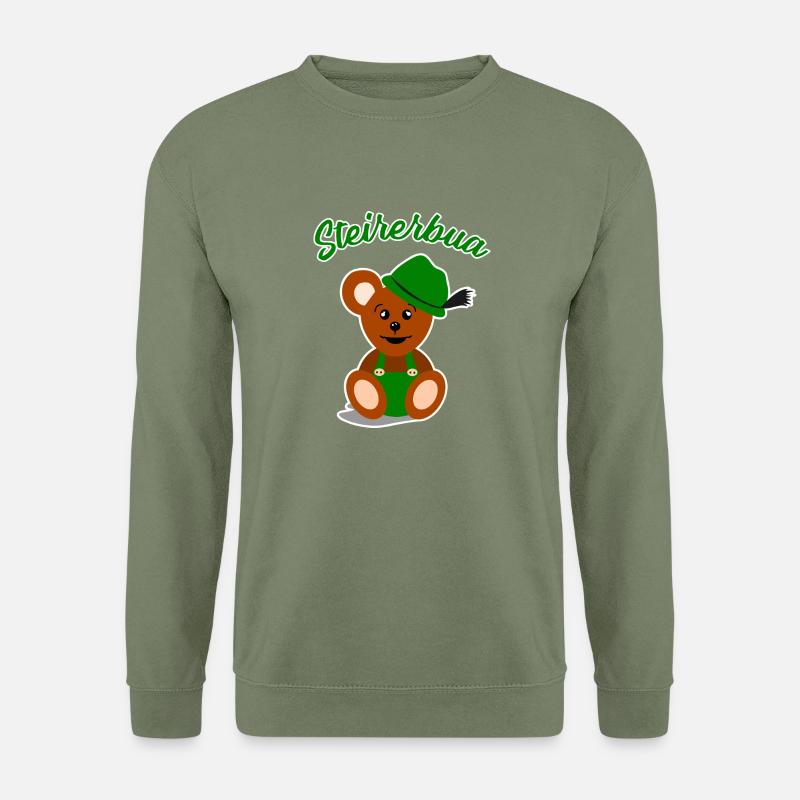Steirerbua Steiermark Steirer Bua Kinder - Unisex Pullover - Armeegrün