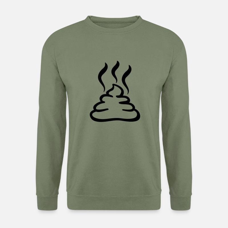 shit_smell__f1 - Unisex Pullover - Armeegrün