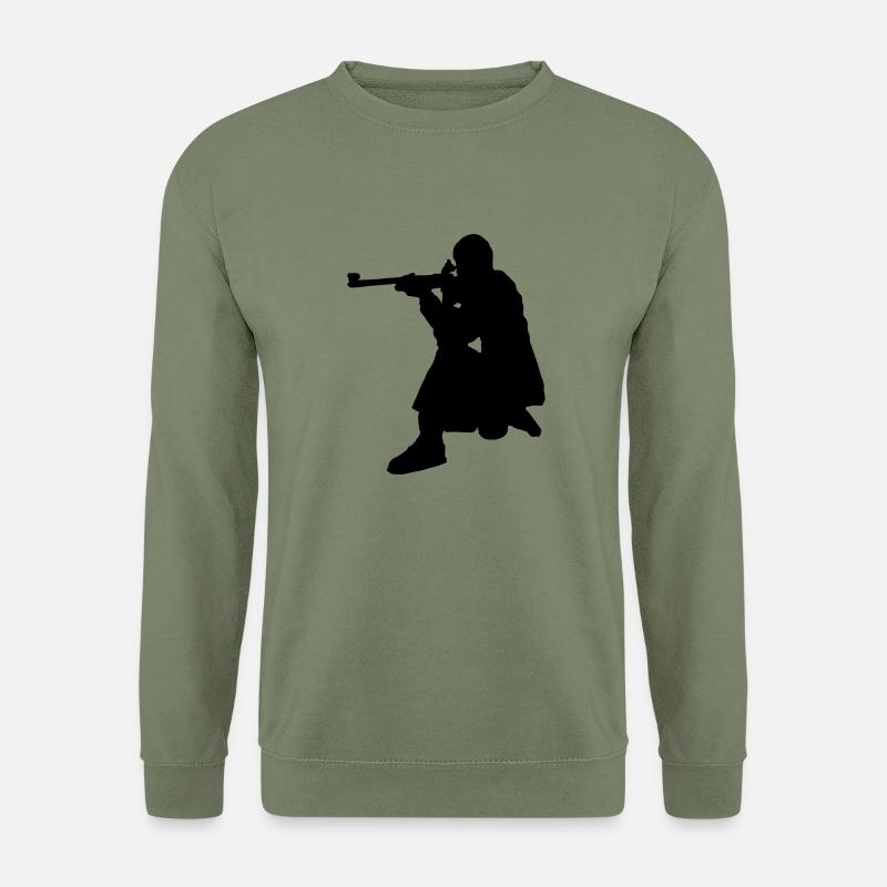 sniper - Unisex Pullover - Armeegrün