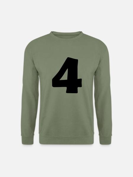 4 - Unisex Pullover - Armeegrün