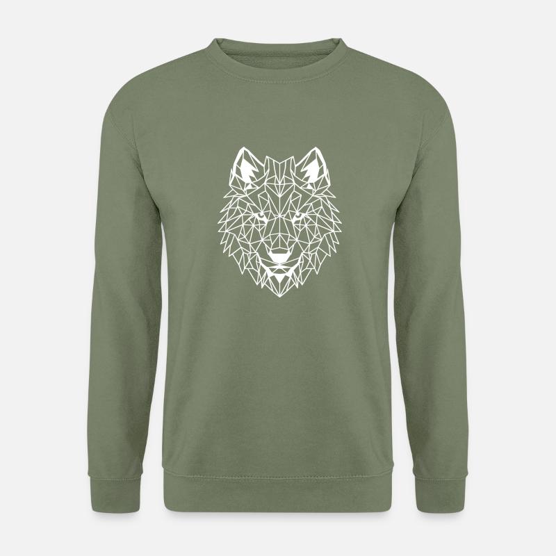 Wolfkopfweiss - Unisex Pullover - Armeegrün
