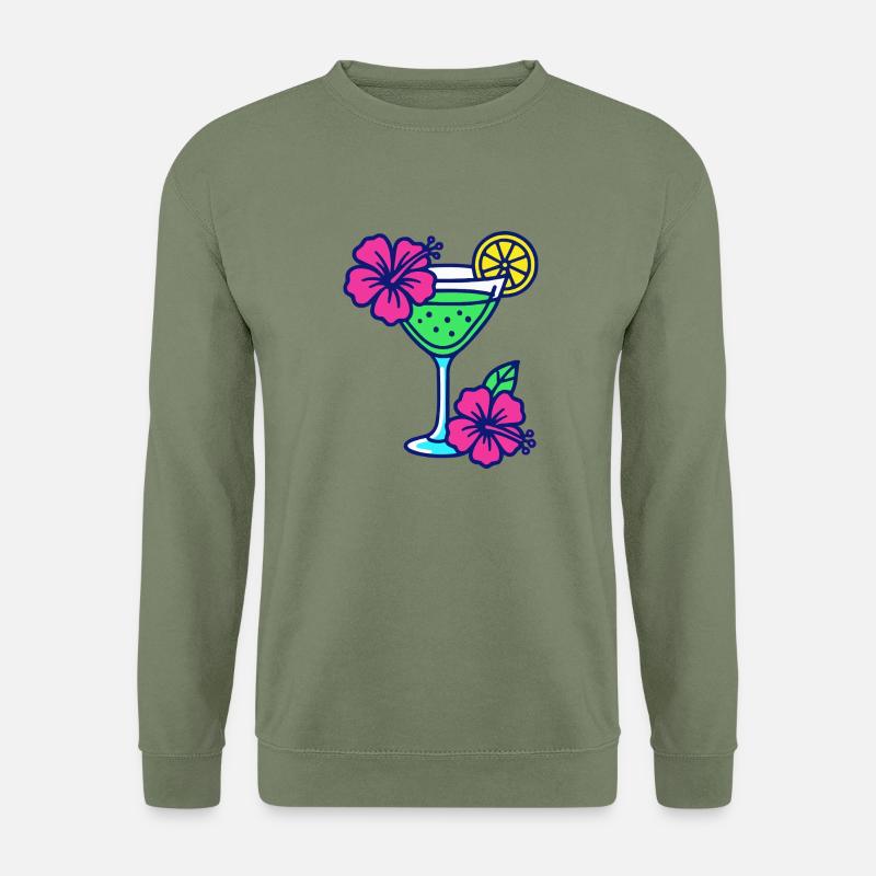 cocktail 1 - Unisex Pullover - Armeegrün