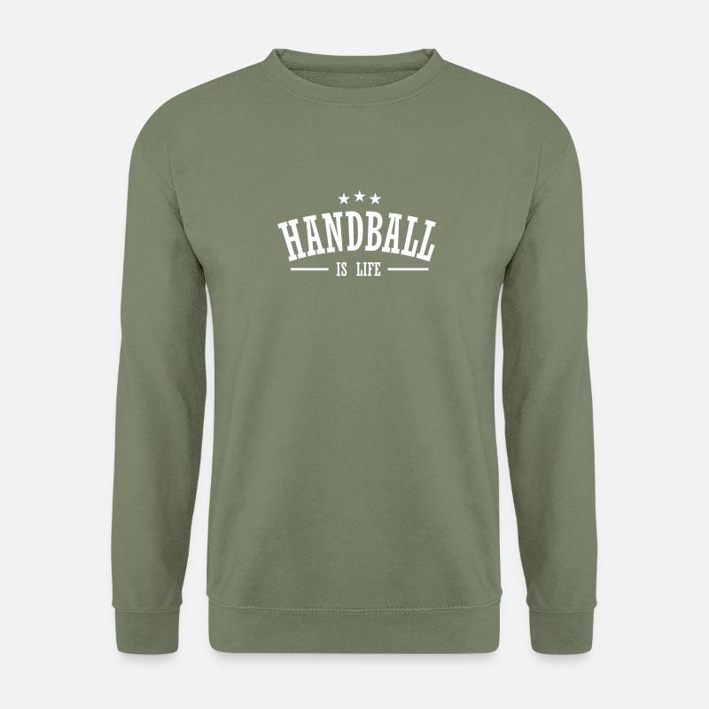 handball is life 3 - Unisex Pullover - Armeegrün