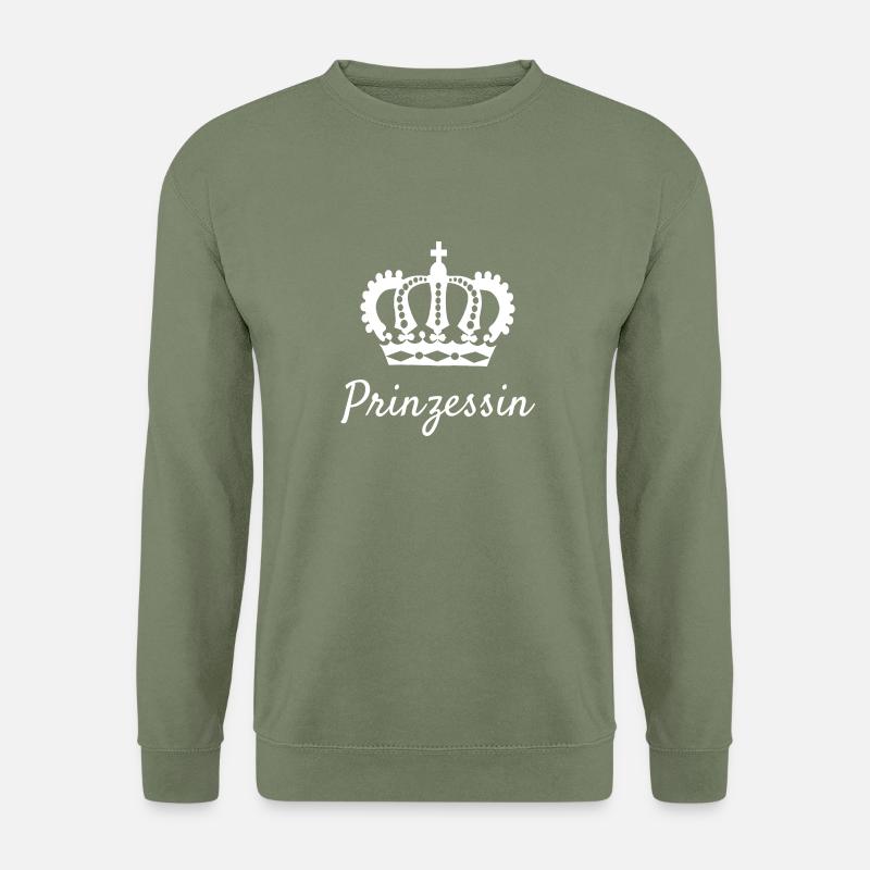 Princess crown - Unisex Sweatshirt - army green