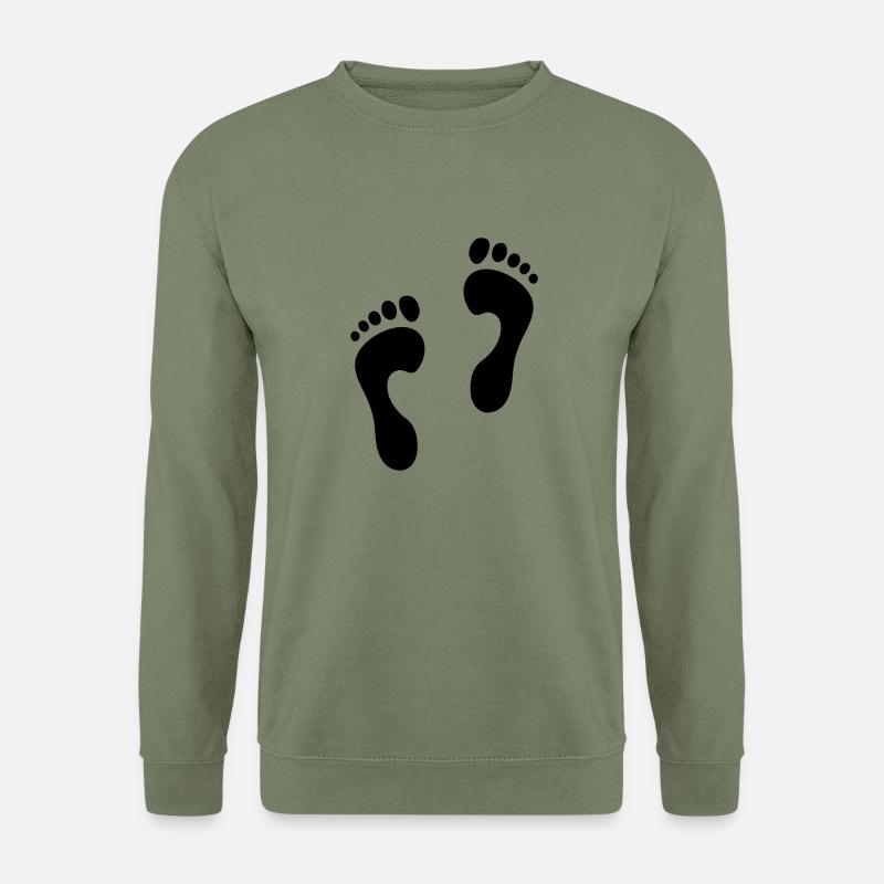 Footprints 2 - Unisex Sweatshirt - army green