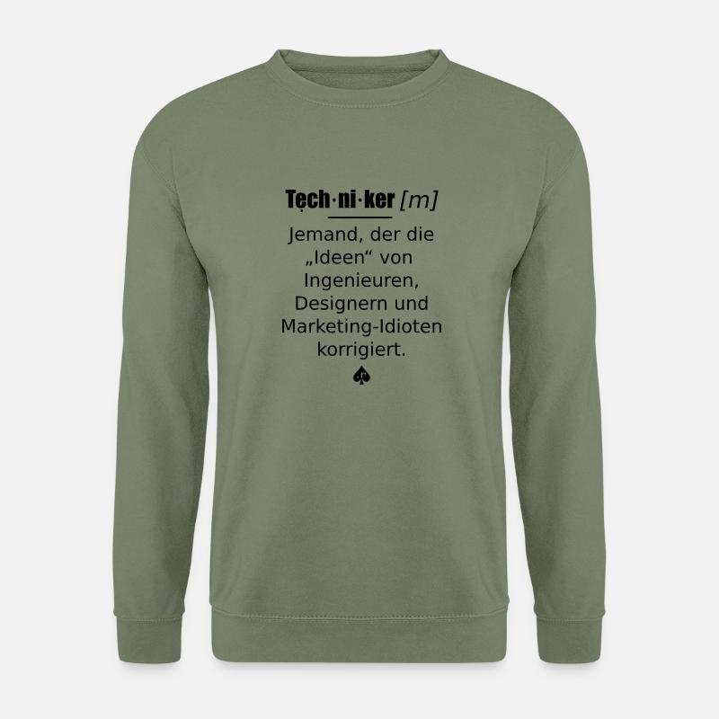 Techniker - Unisex Pullover - Armeegrün