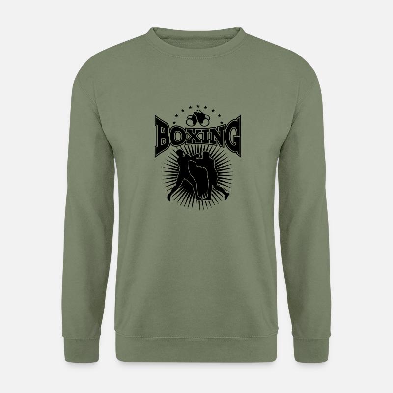 boxing - Unisex Pullover - Armeegrün