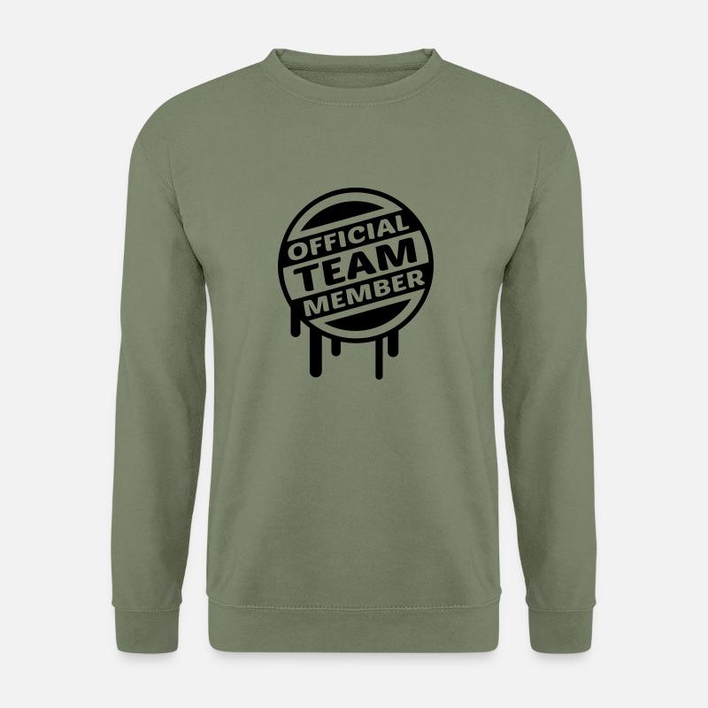 official_team_member_1_f1 - Unisex Pullover - Armeegrün