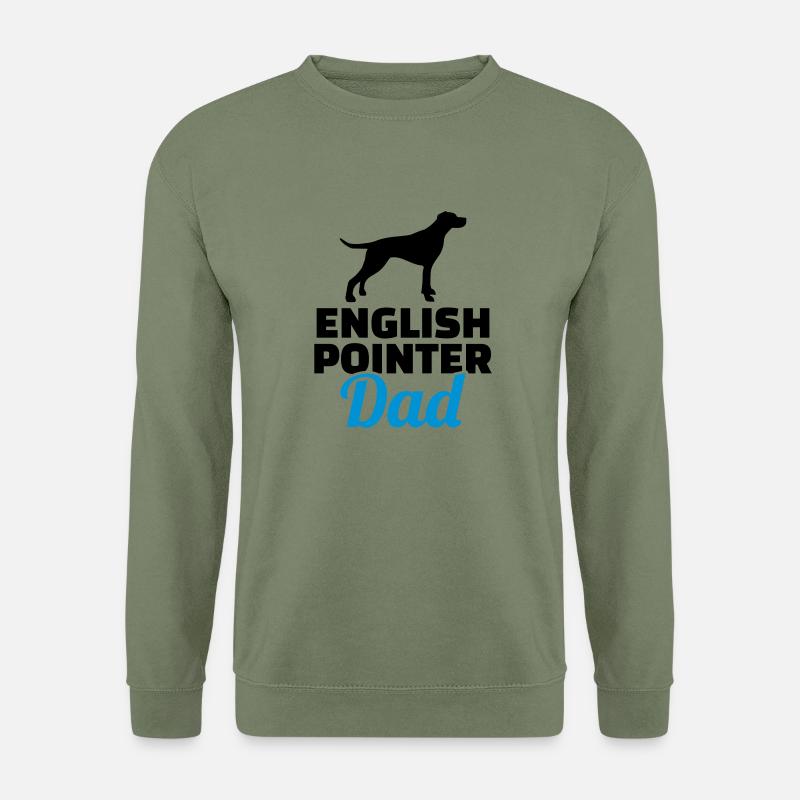 English Pointer - Unisex Sweatshirt - army green