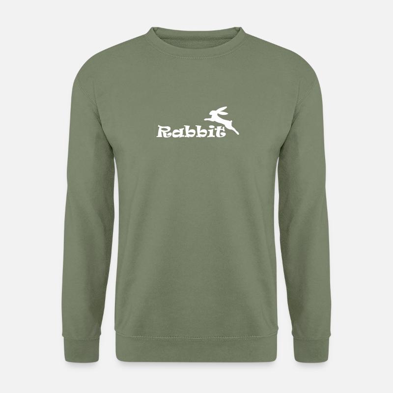 Rabbit - Unisex Pullover - Armeegrün