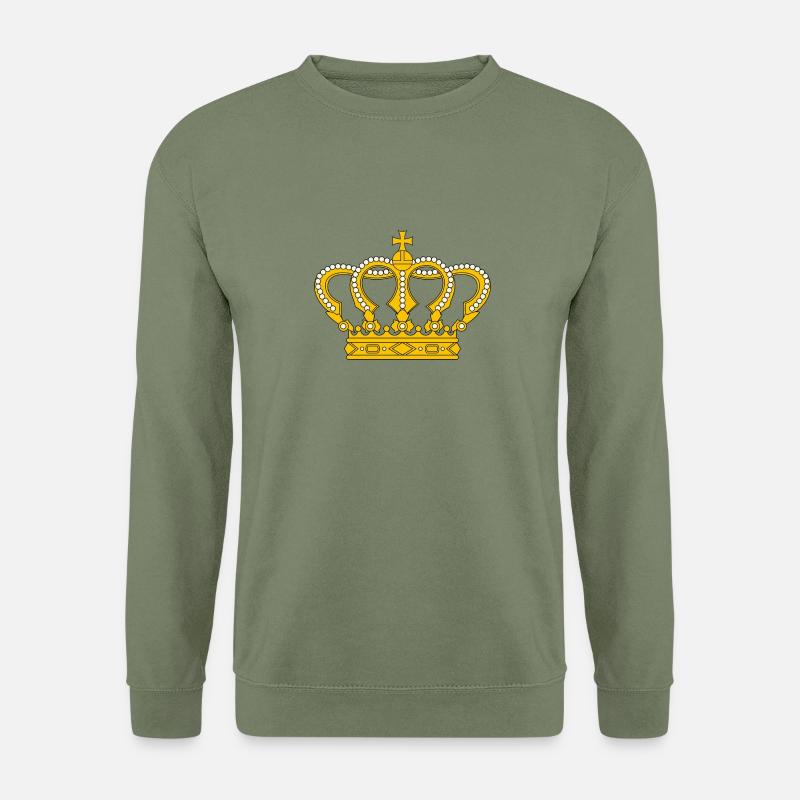 Crown Cross - Unisex Sweatshirt - army green