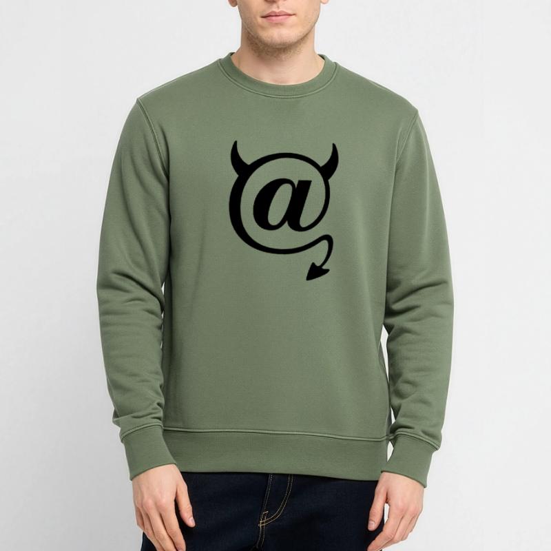 Devil @ Devil Nerd Programmeur de symboles IT Sweat-shirt Unisexe