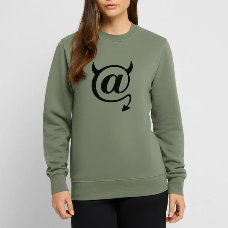 Devil @ Devil Nerd Programmeur de symboles IT Sweat-shirt Unisexe