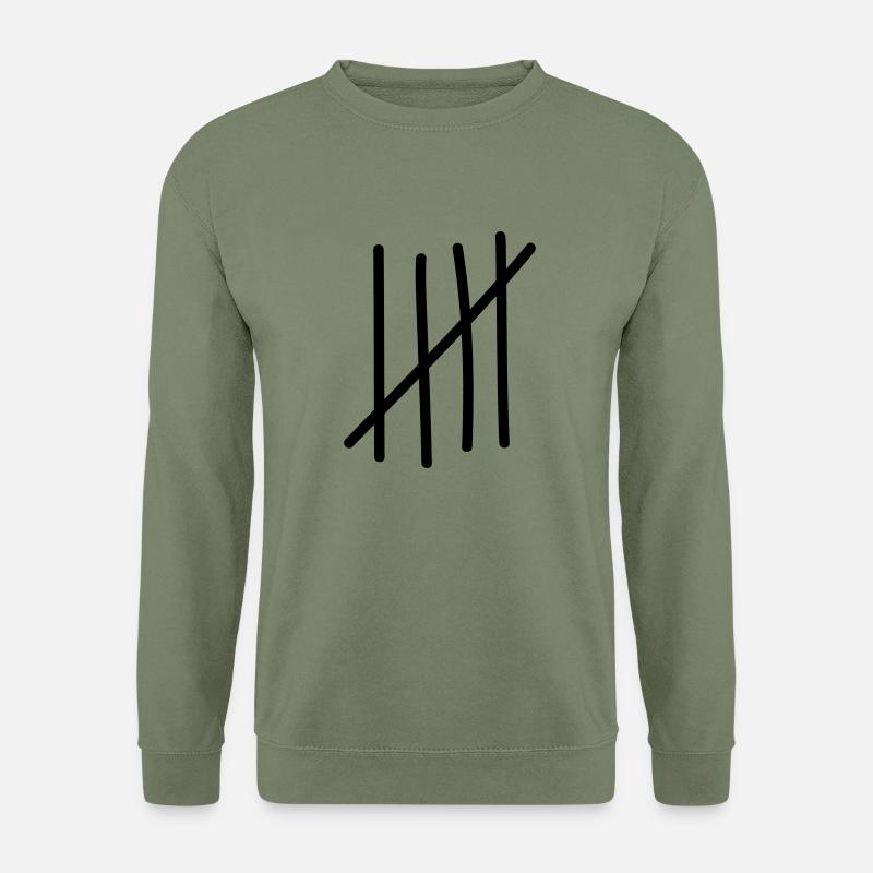 5_f1 - Unisex Pullover - Armeegrün