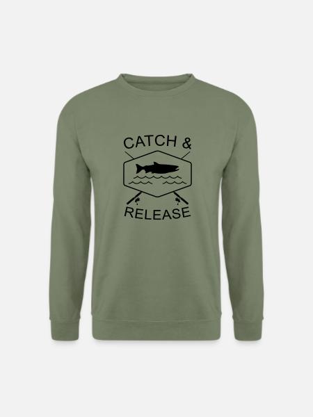 Catch & Release - Unisex Pullover - Armeegrün