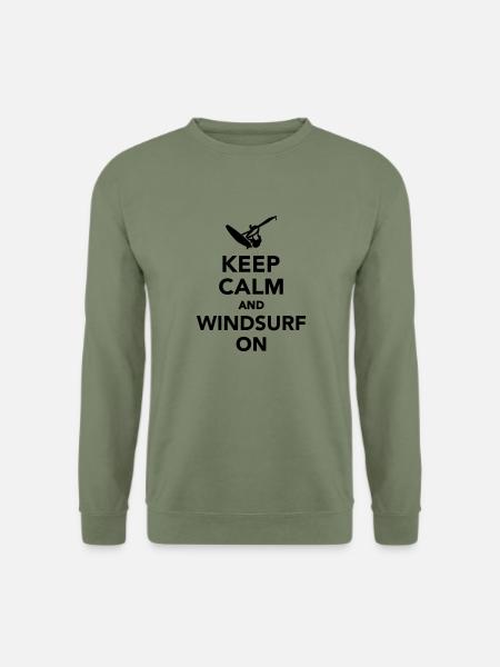 Windsurfen - Unisex Pullover - Armeegrün