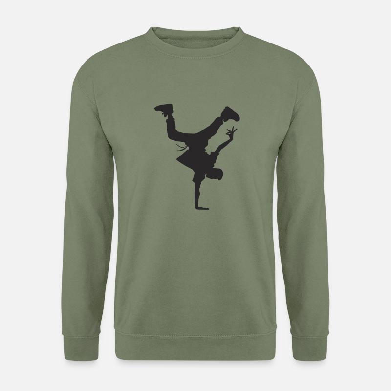 breakdance - Unisex Pullover - Armeegrün