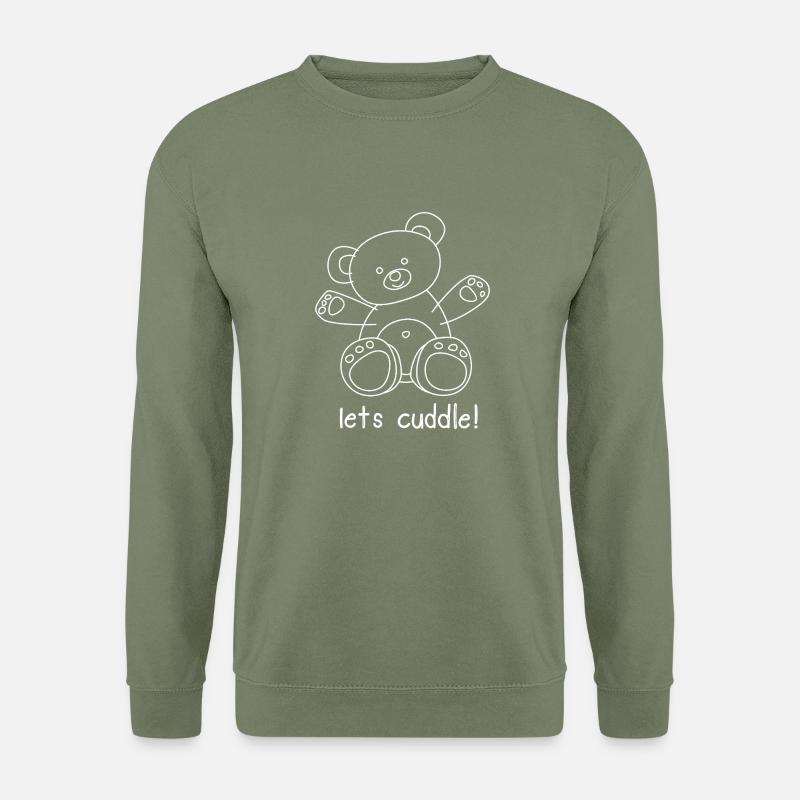 CUDDLE ME! - Unisex Sweatshirt - army green