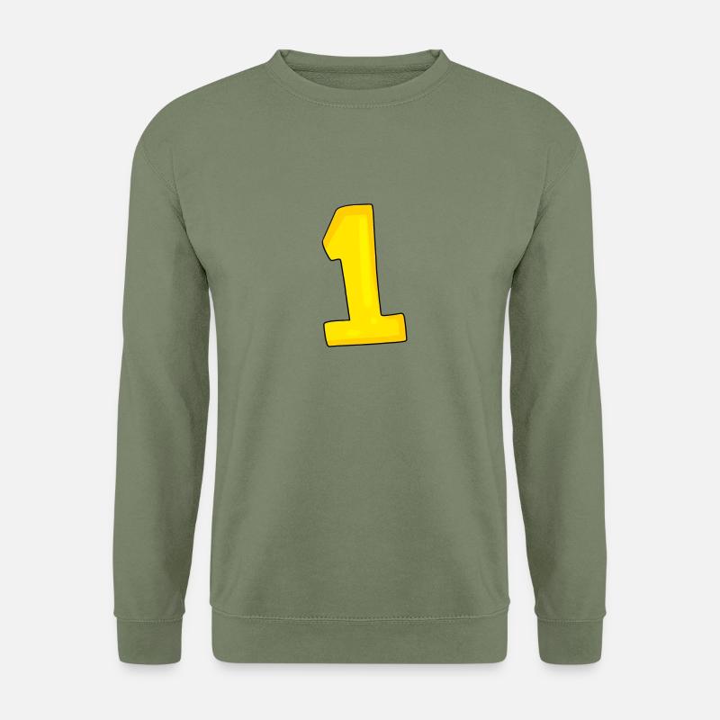 1 gelb - Unisex Pullover - Armeegrün