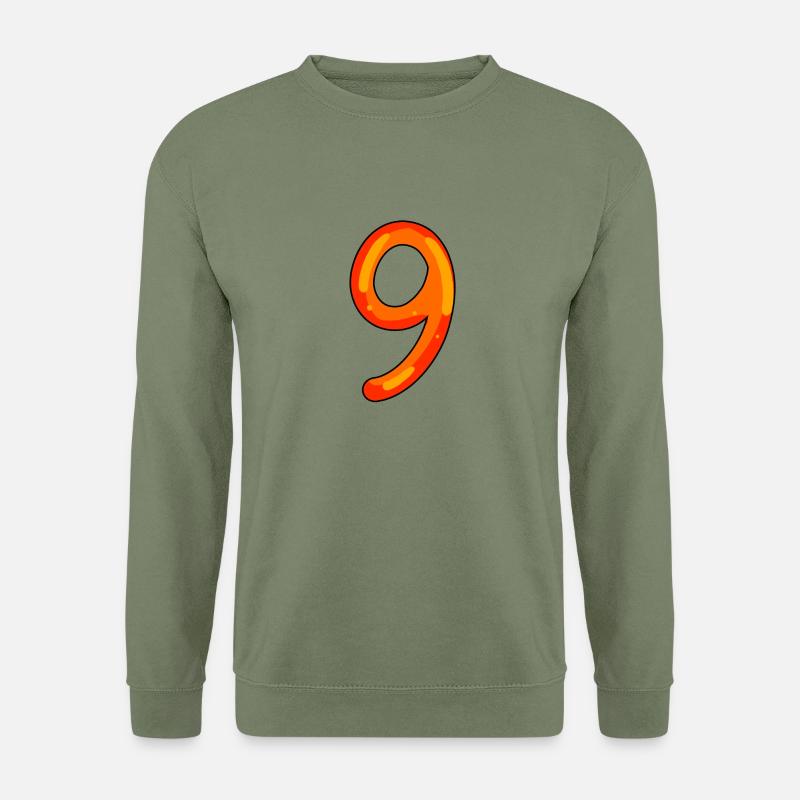 9 - Unisex Pullover - Armeegrün