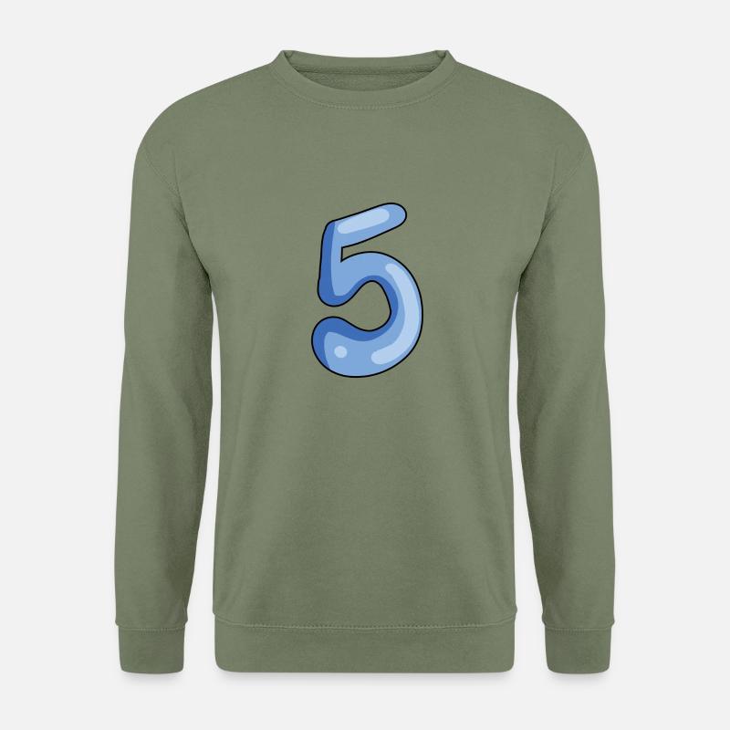 5 - Unisex Pullover - Armeegrün