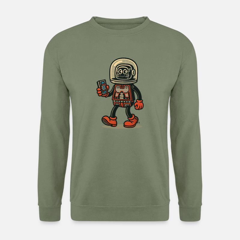Spy Robot - Unisex Sweatshirt - army green