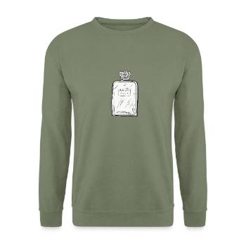 Perfume - Unisex Sweatshirt - army green - Front - Alina (178cm) & Michal (187cm)