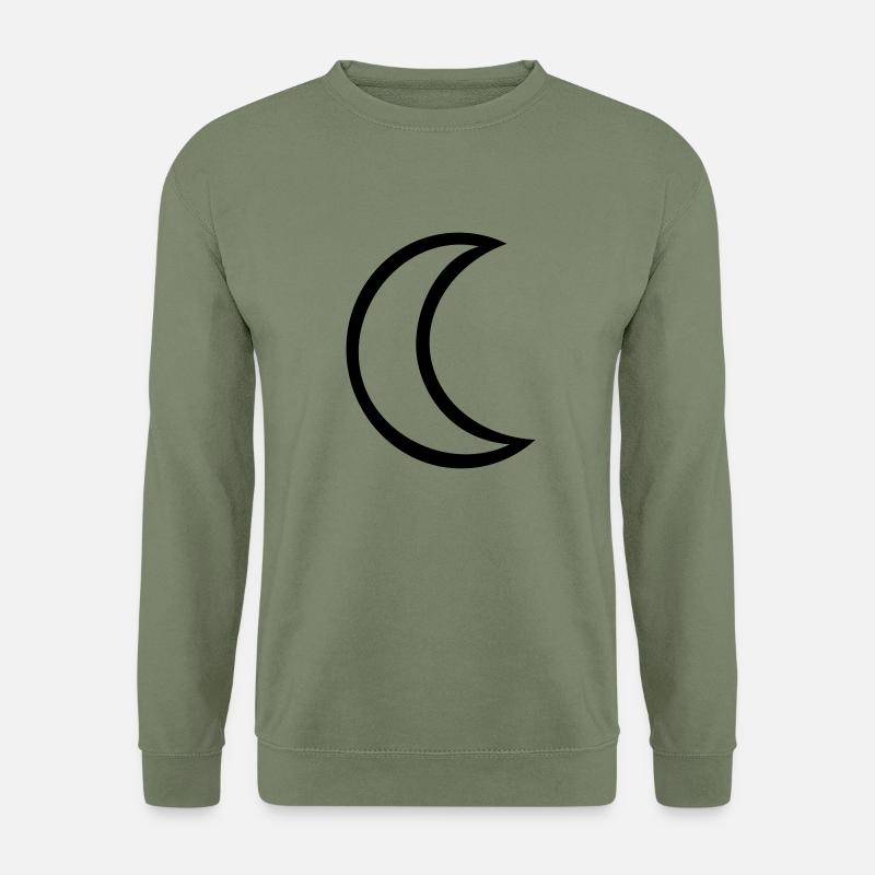 Mond - Unisex Pullover - Armeegrün