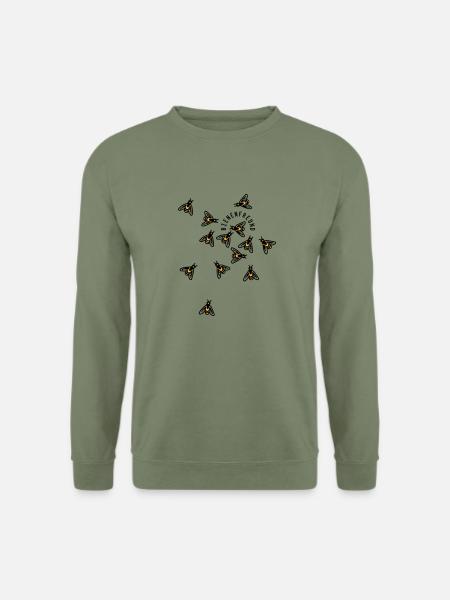 Bienen - Unisex Pullover - Armeegrün