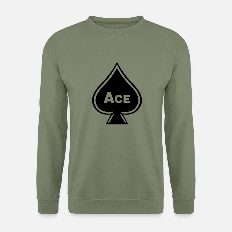 ace - Unisex Pullover - Armeegrün