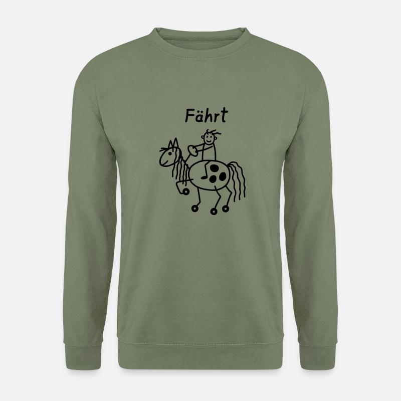 Fährt - Unisex Pullover - Armeegrün
