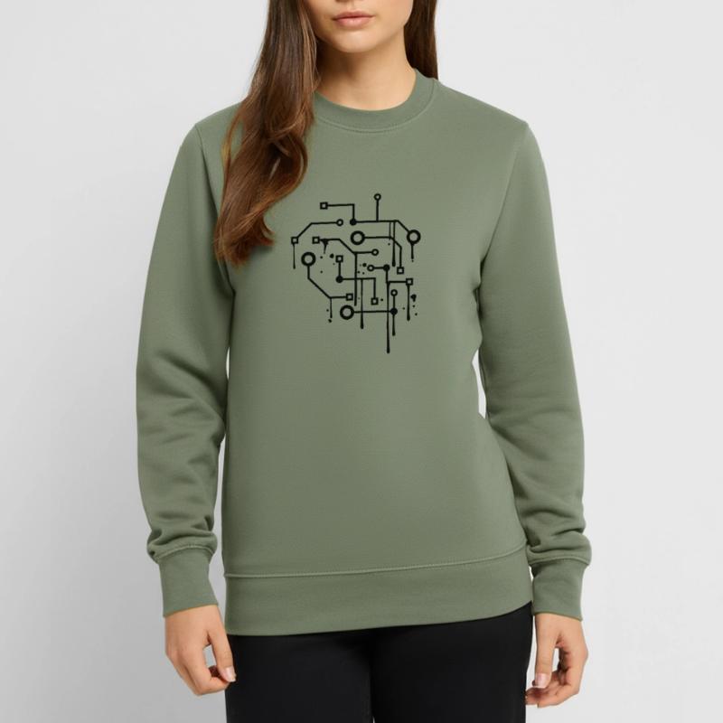 goutte micro graffiti spray fil data data Sweat-shirt Unisexe