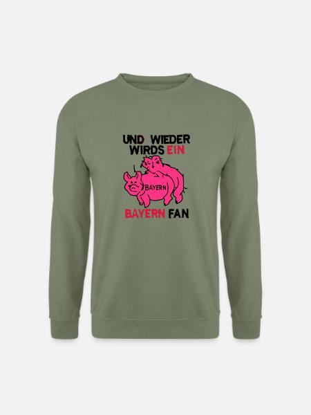 Und wieder wird's ein Bayern Fan! - Unisex Pullover - Armeegrün