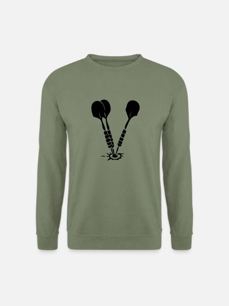 dart1 - Unisex Pullover - Armeegrün