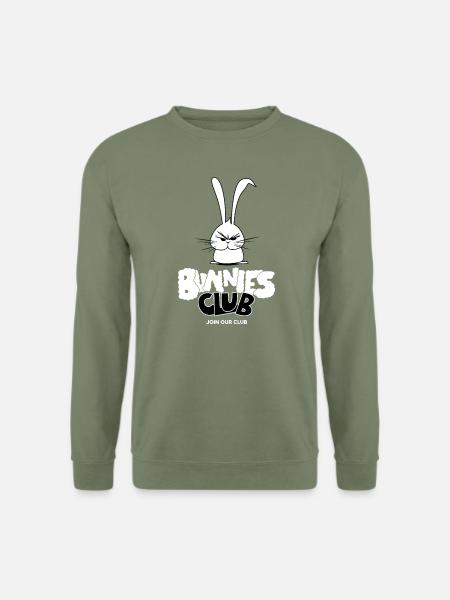 Hase und keule - Unisex Pullover - Armeegrün