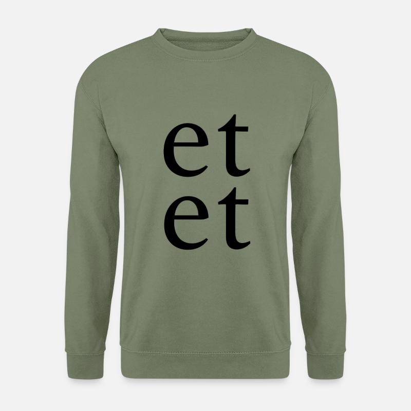 et et (Both) - Unisex Sweatshirt - army green