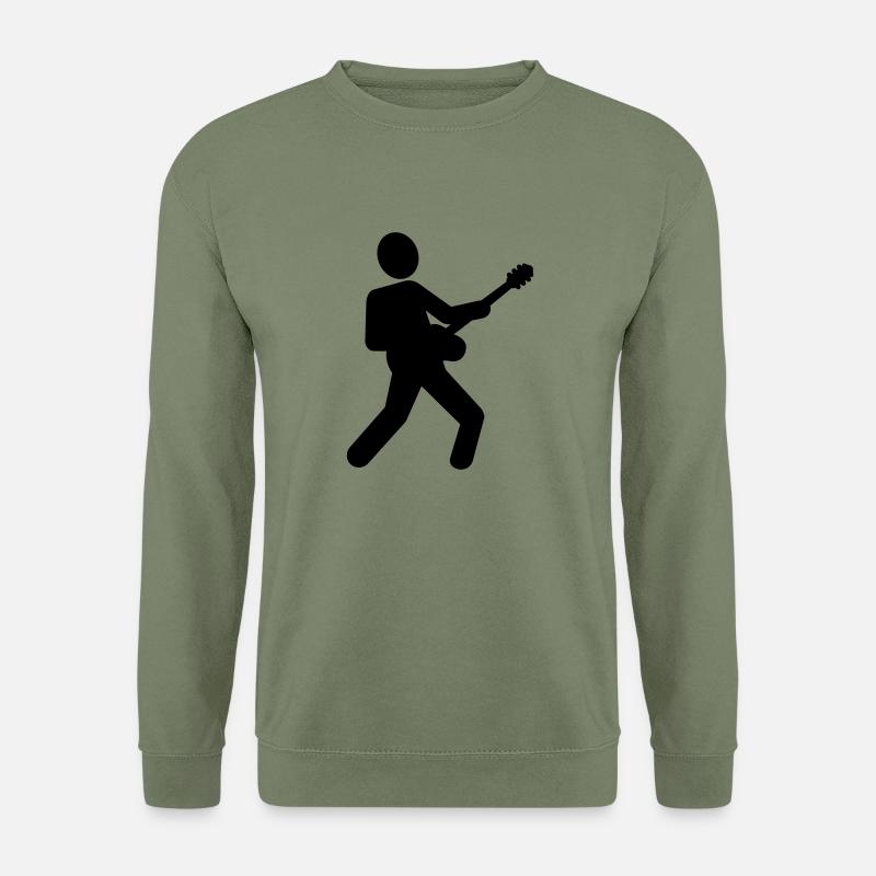 Guitar - Unisex Sweatshirt - army green