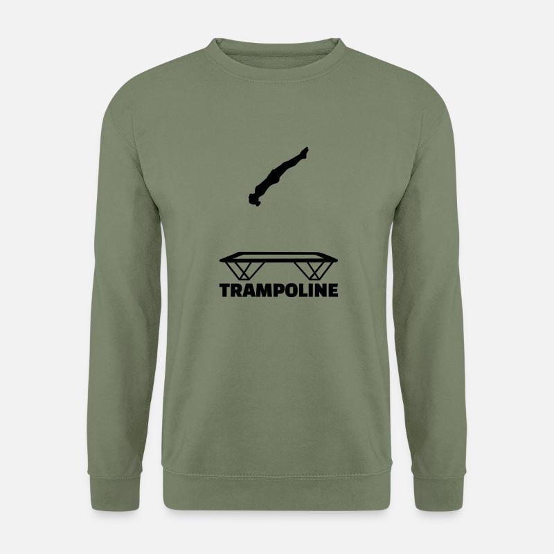 Trampolin - Unisex Pullover - Armeegrün