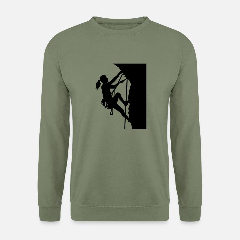 Climbing - Unisex Sweatshirt - army green