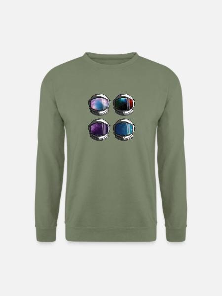 Zum Flug bereit - Unisex Pullover - Armeegrün