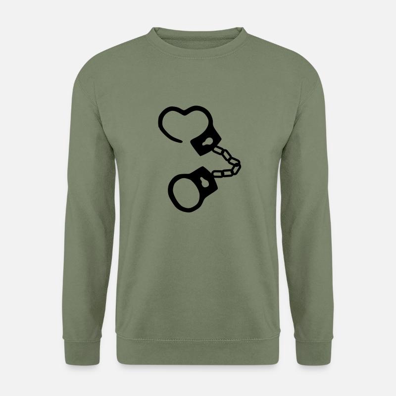 Handschellen - Unisex Sweatshirt - army green