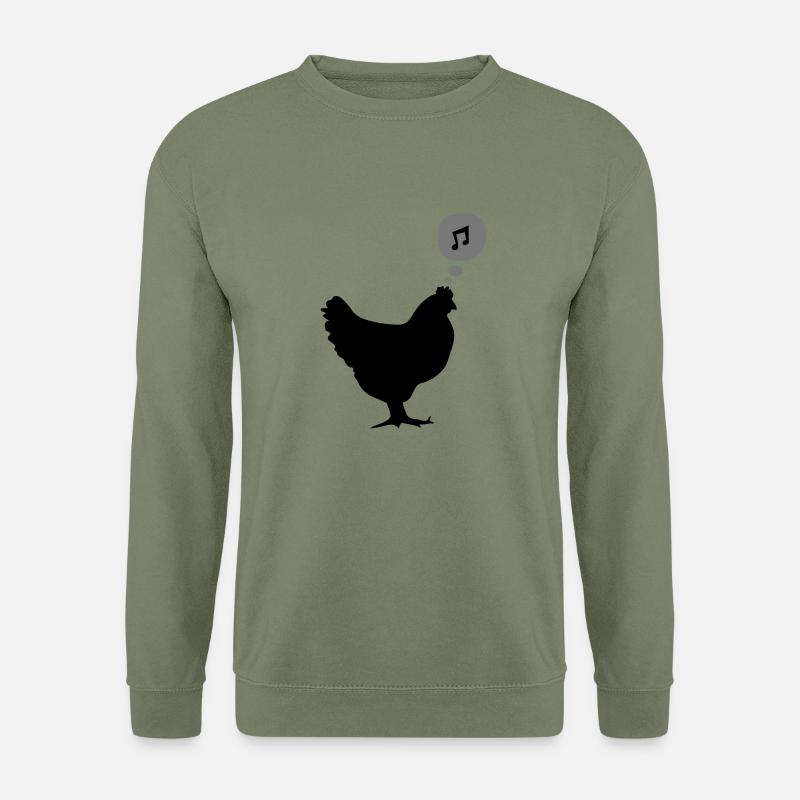 chicken - Unisex Pullover - Armeegrün